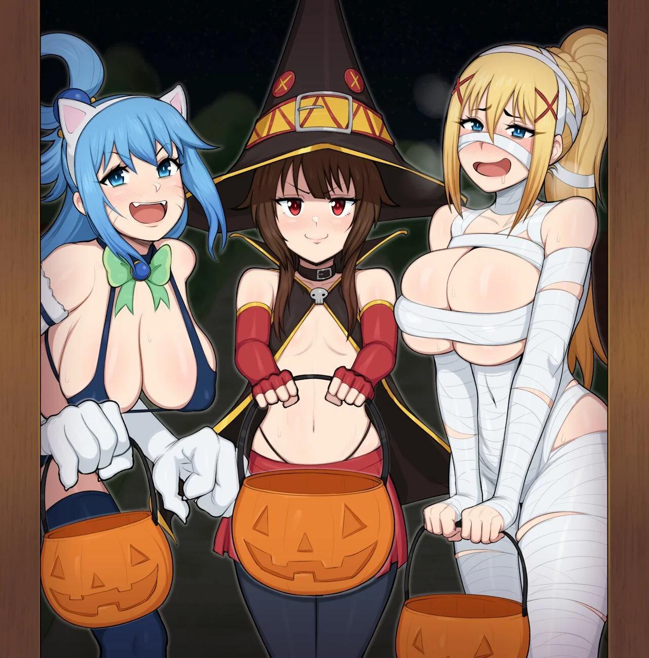 Un harem de terror para Kazuma - 0