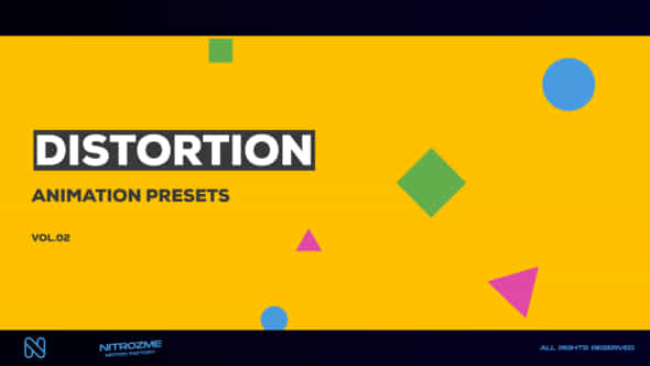 Distortion Motion Presets - VideoHive 47667772