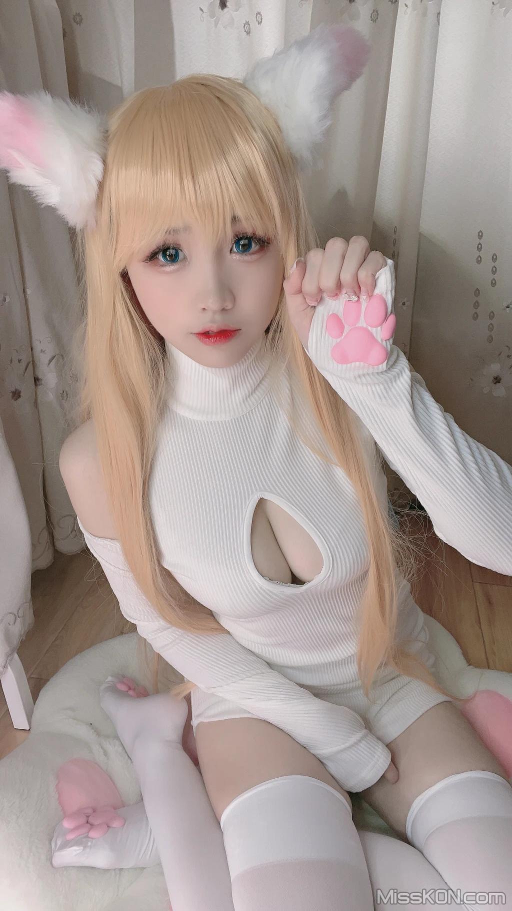 Coser@miko酱ww: mikoの白丝01 (241 photos)(123)