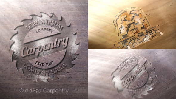 Wood Logo - VideoHive 27845108