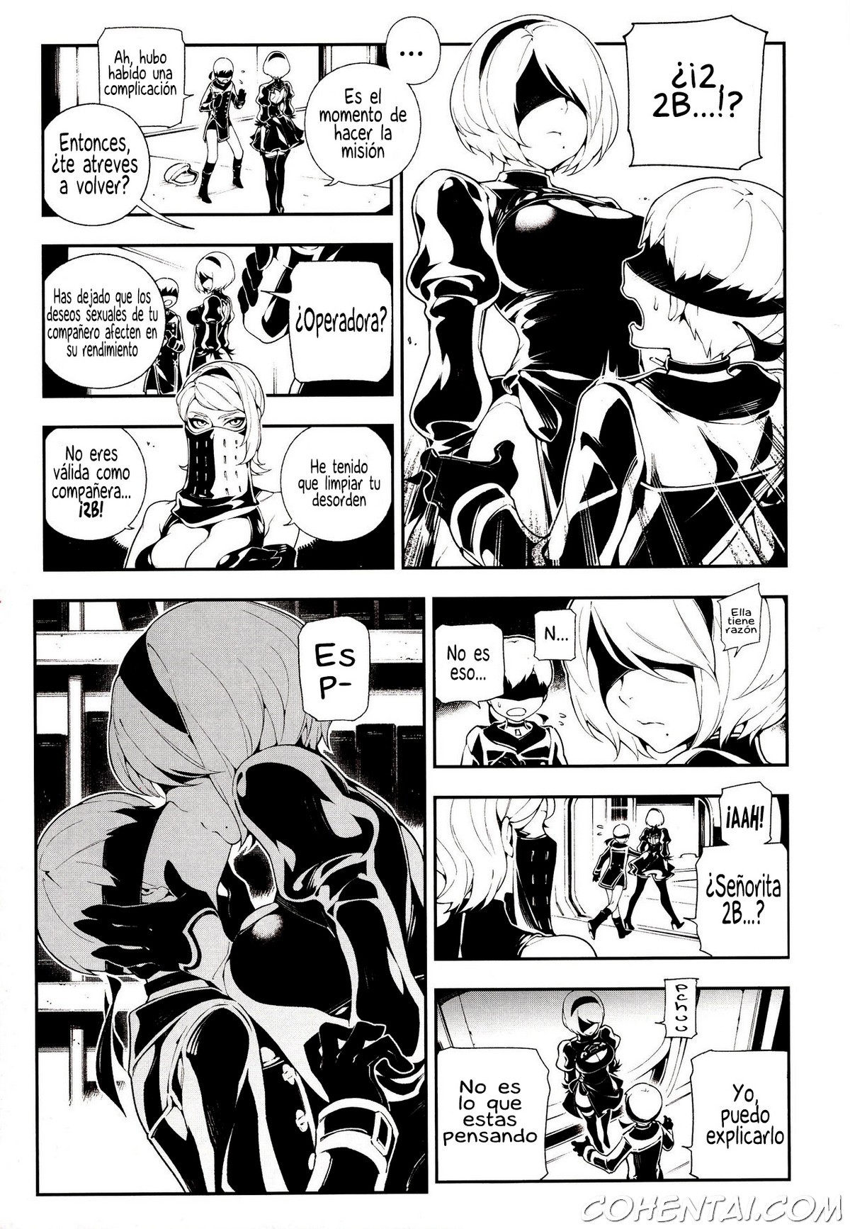 NieR : 2BR18 (NieR:Automata) xxx comics manga porno doujin hentai español sexo 