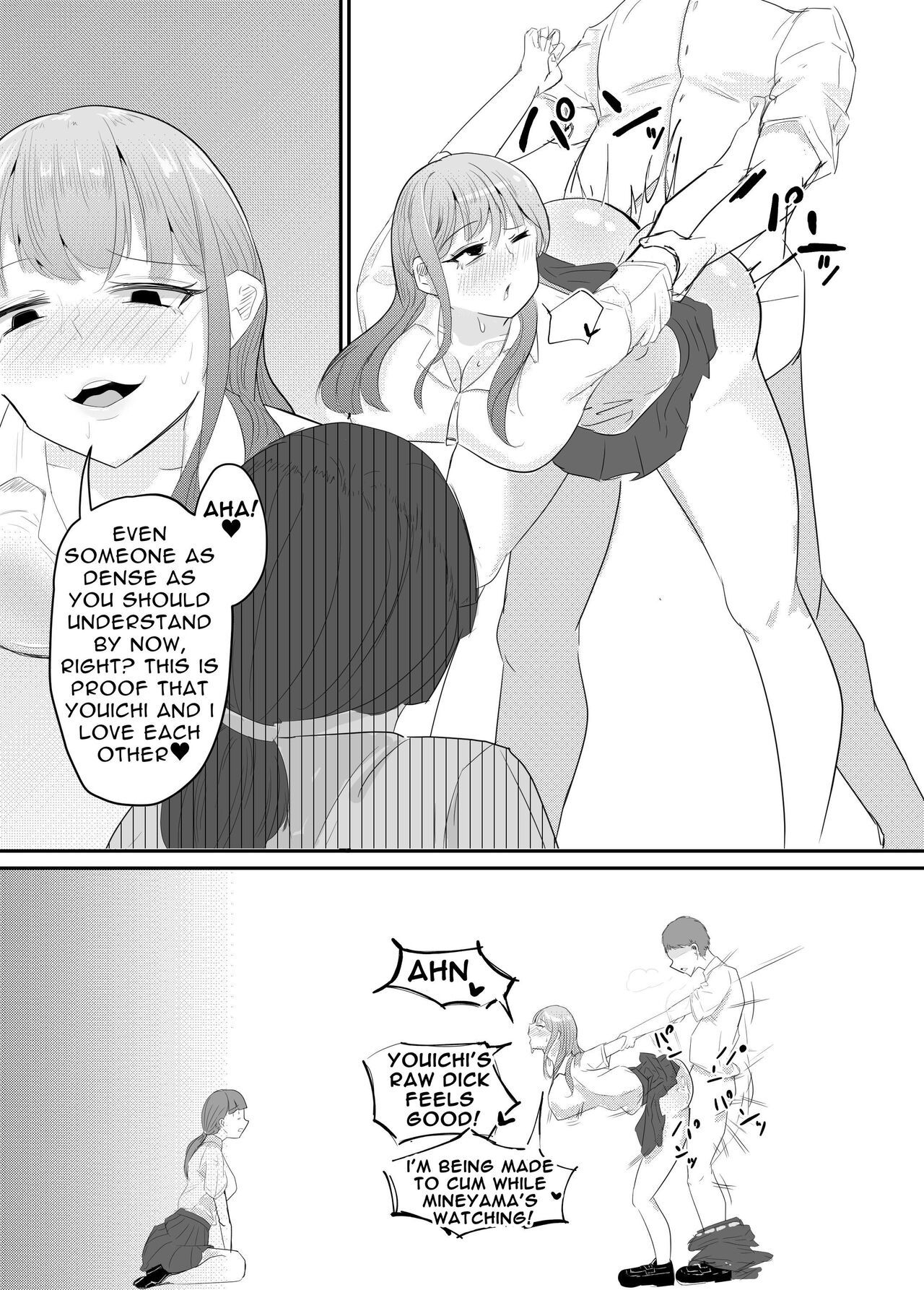 [Umiyamiya] Taisetsu na Osananajimi o Uragitte Waruui Onnanoko ni Koishite shimau Hanashi  Betraying My Dear Childhood Friend I Fall In Love With A Naughty Girl [English]