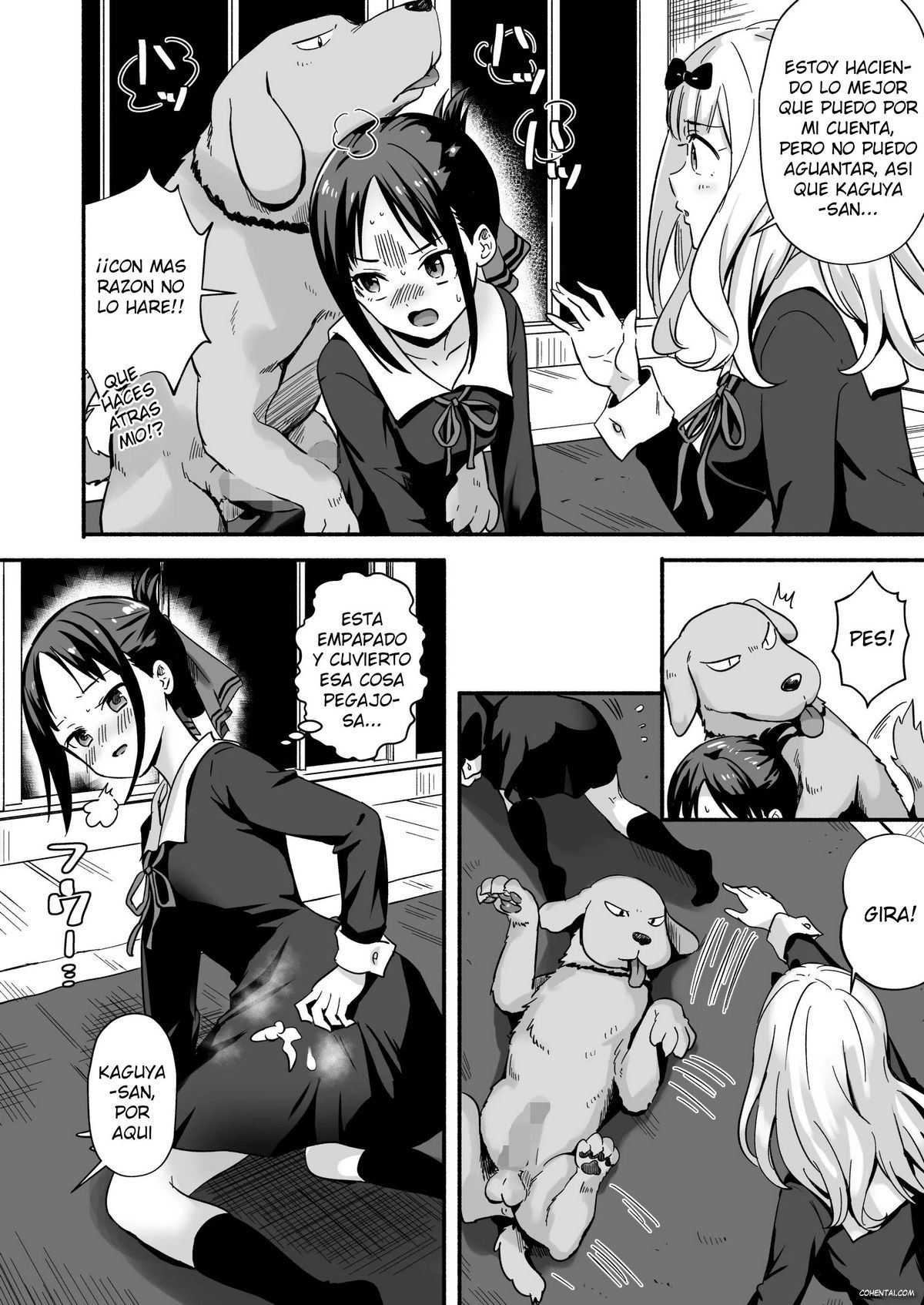 Kaguya-san Ni Pas No Seishori wo Tetsudatte itadakimashita (Kaguya-sama wa Kokurasetai) xxx comics manga porno doujin hentai español sexo 