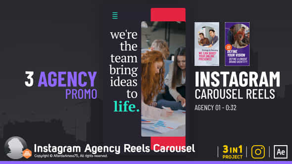 Instagram Agency Reels Carousel - VideoHive 50328206