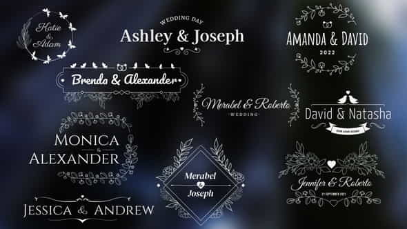 WeddingRomantic Titles - VideoHive 34029074