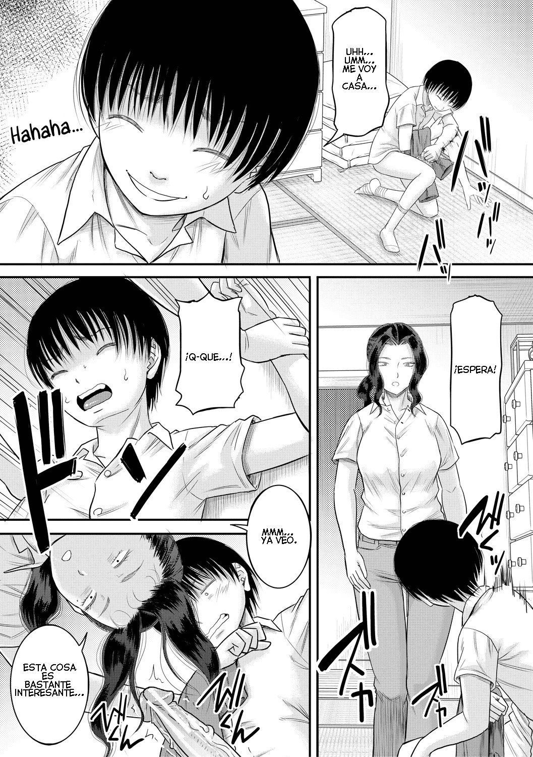 My New Mother Is My Hole cap 3-4 (Atarashii Mama wa Boku no Ana) - 16