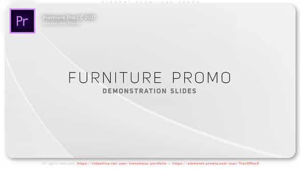 Elegant Furniture Promo - VideoHive 39511218