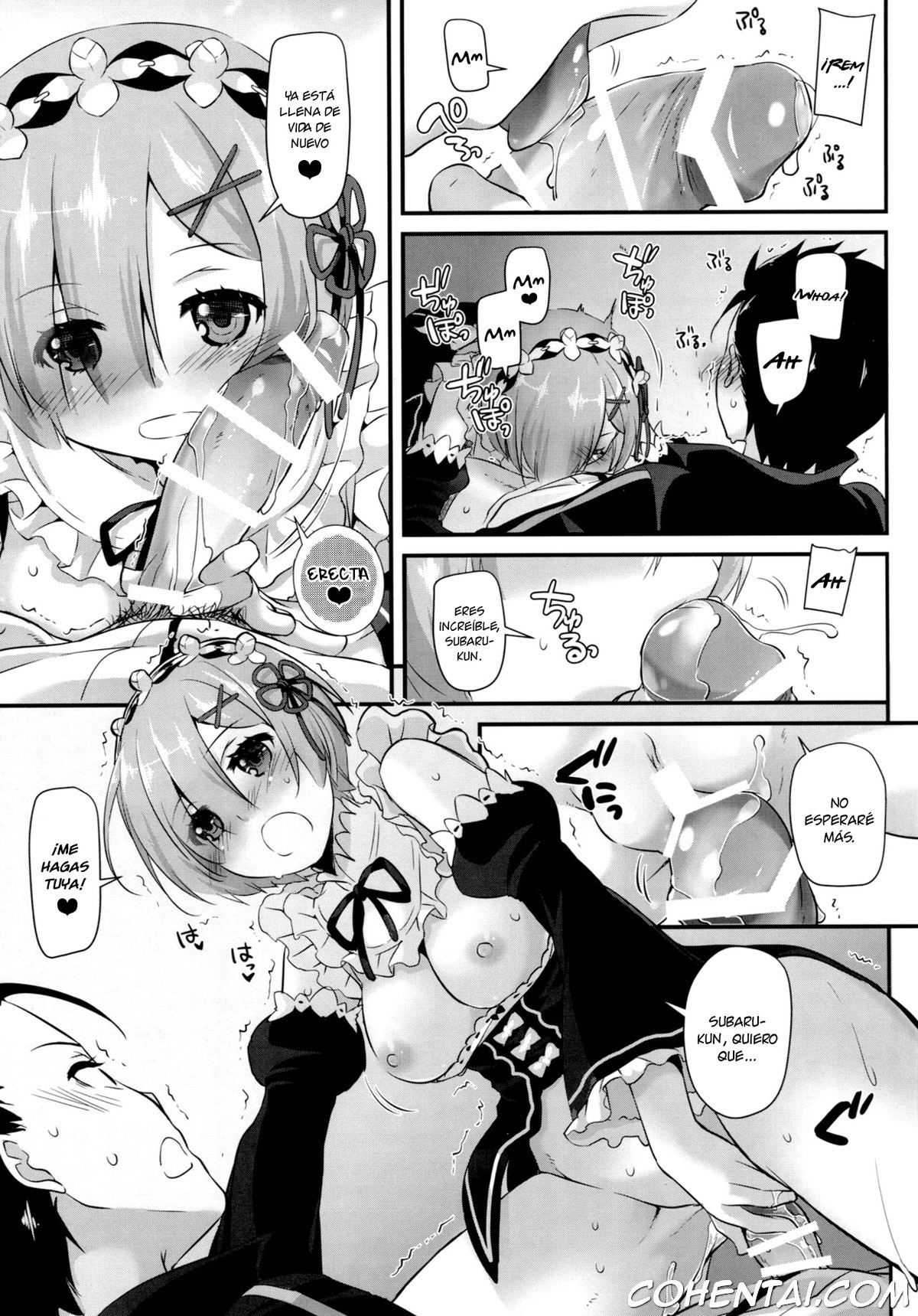 D.L. action 110 (Re:Zero Kara Hajimeru Isekai Seikatsu) xxx comics manga porno doujin hentai español sexo Re:Zero kara Hajimeru Isekai Seikatsu Rem Subaru Natsuki