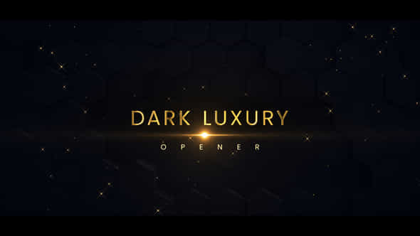 Dark Luxury Titles - VideoHive 52683297