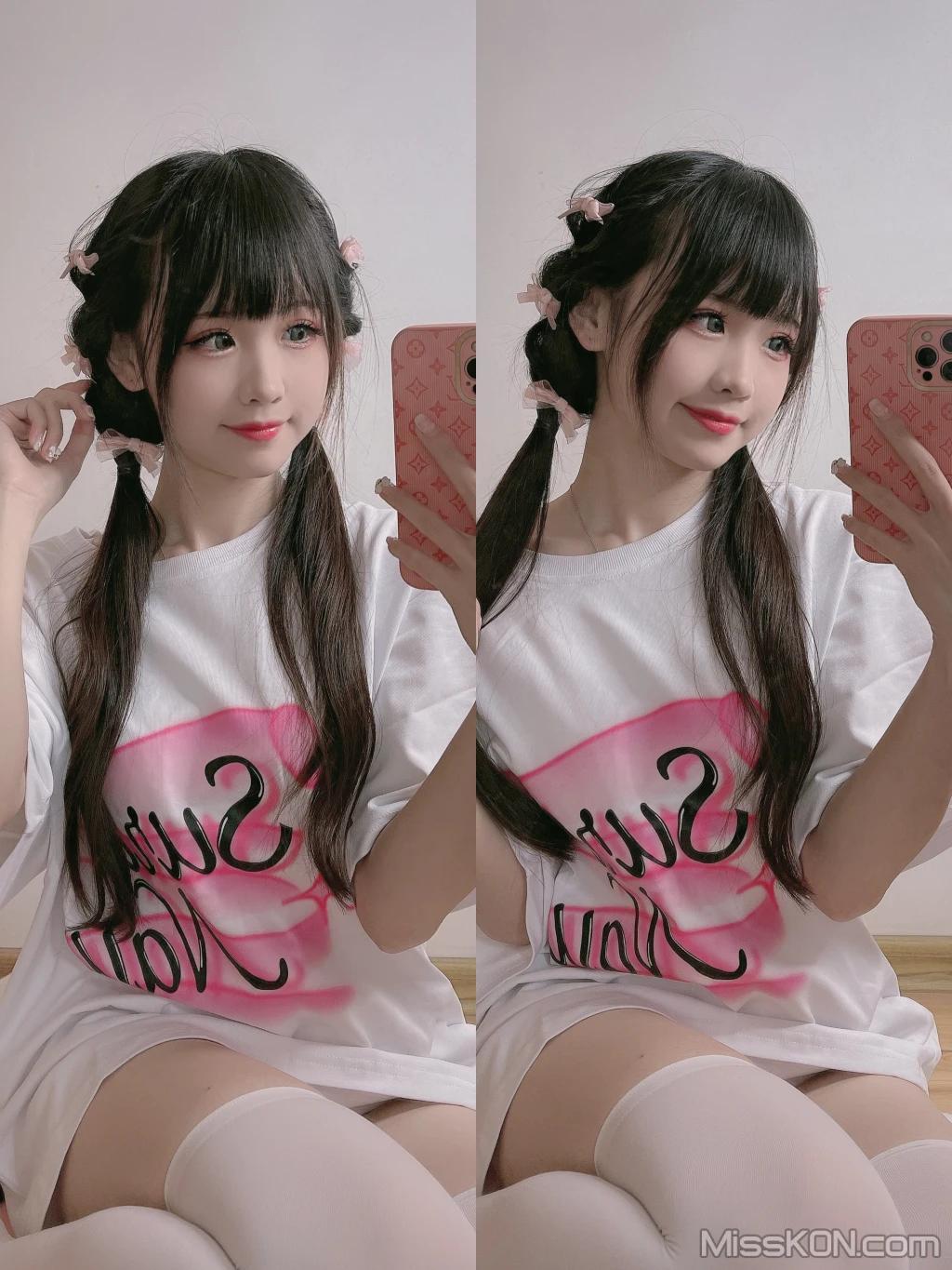 Coser@miko酱ww: mikoの白丝01 (241 photos)(38)
