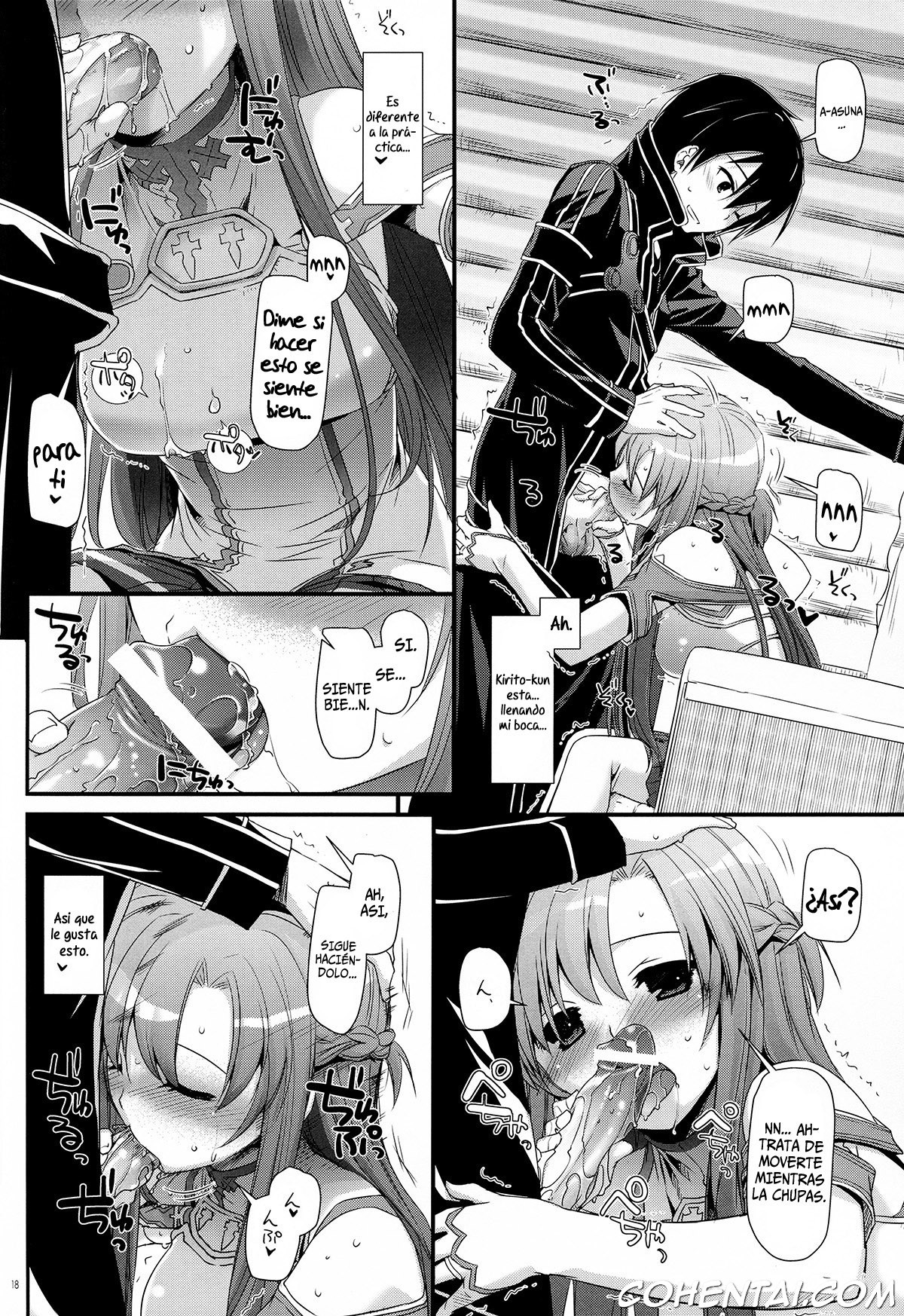 D.L. action 71 (Sword Art Online) xxx comics manga porno doujin hentai español sexo 