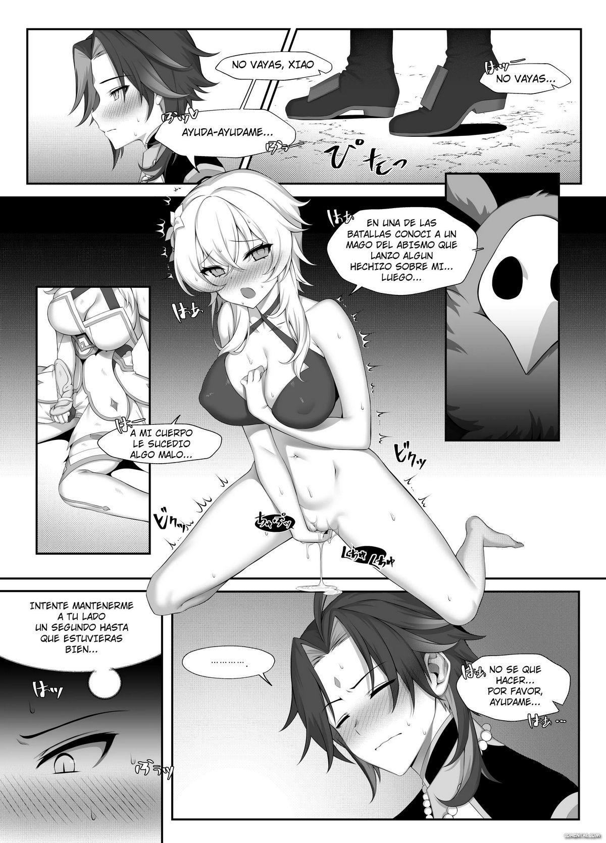 Noroi Demo Ii (Genshin Impact) manga hentai xxx español