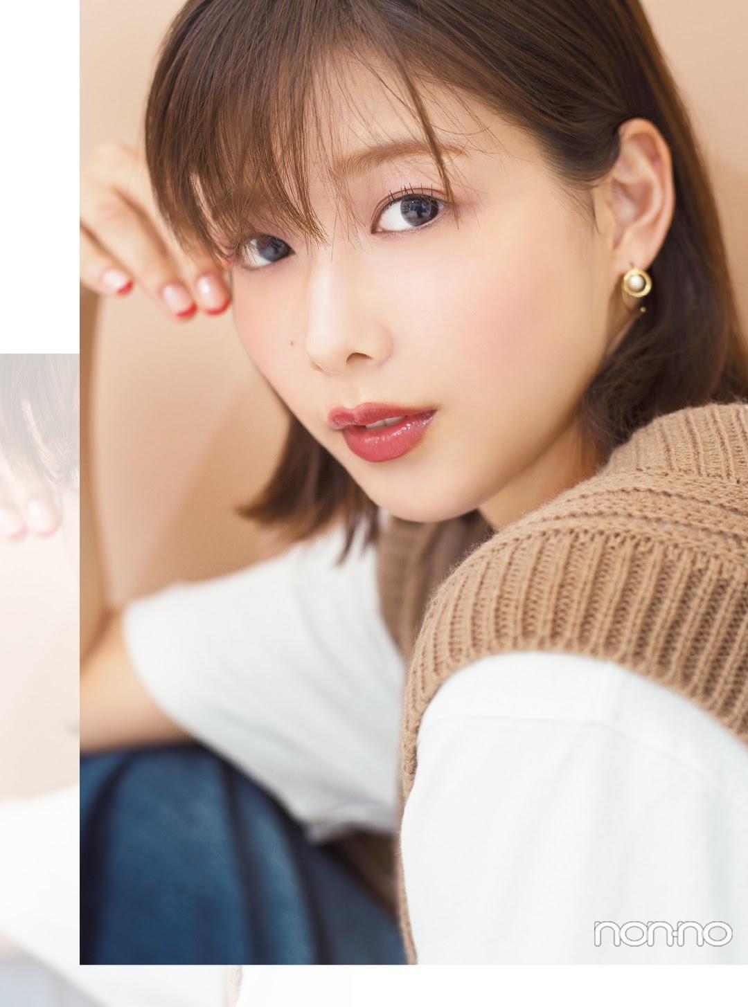 Risa Watanabe 渡邉理佐, Non-no Magazine 2019.11(11)