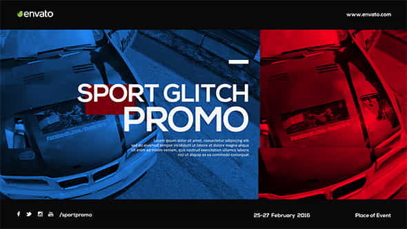 Sport Glitch Promo | Sports - VideoHive 14281104