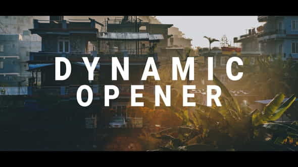 Dynamic Motion Opener - VideoHive 26486624