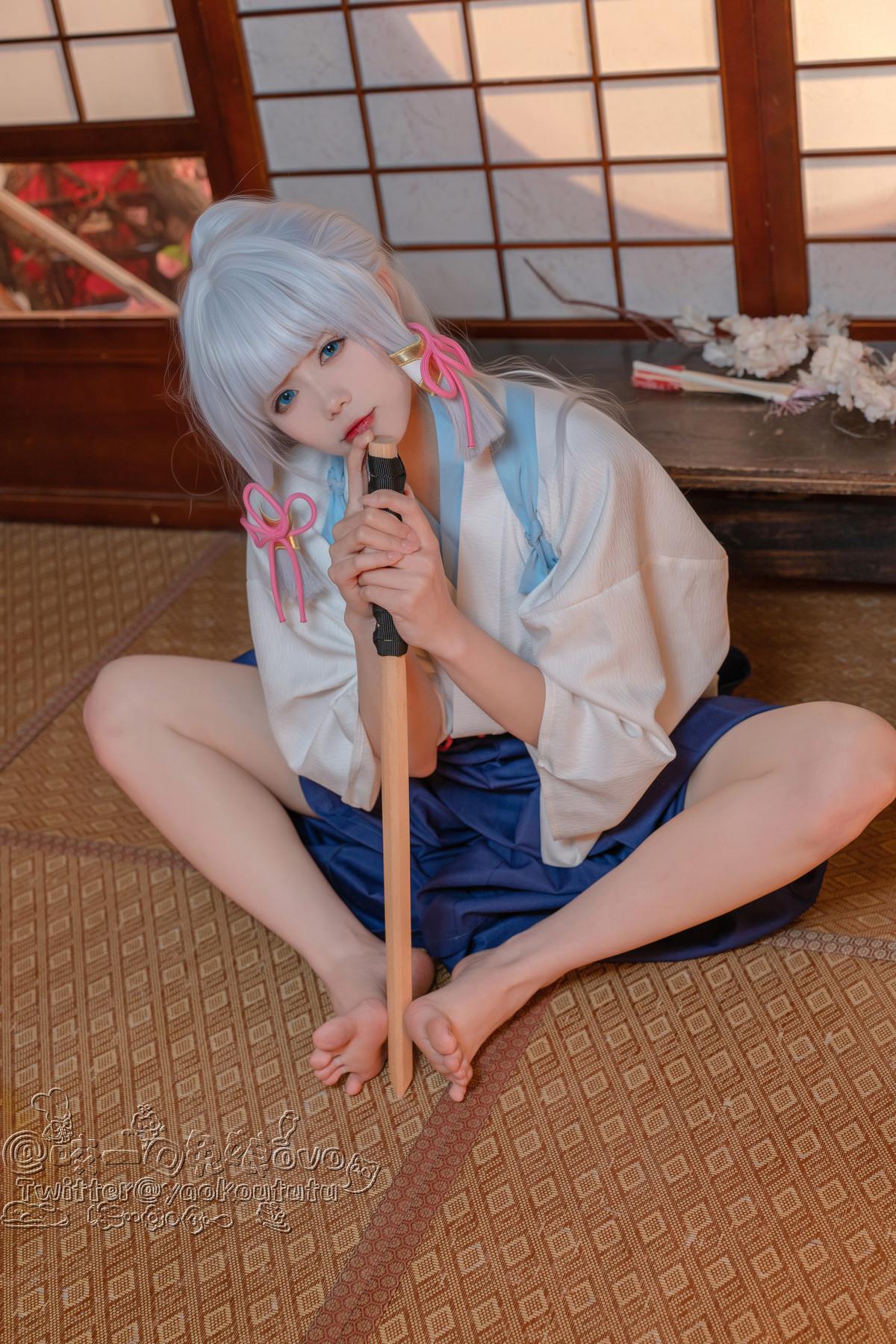 Cosplay 黏黏团子兔 绫华的小憩(10)