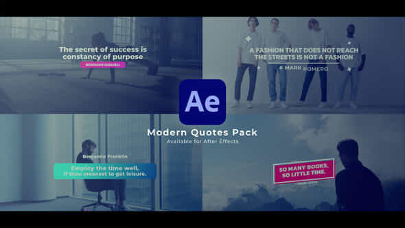 Modern Quotes - VideoHive 43007065