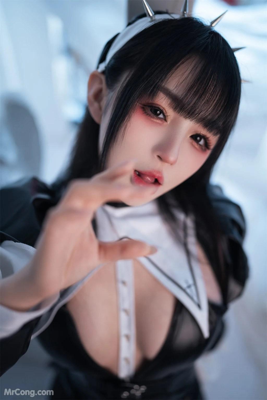 Coser@桜井宁宁 Vol.076: 皮衣修女 (60 photos)(33)