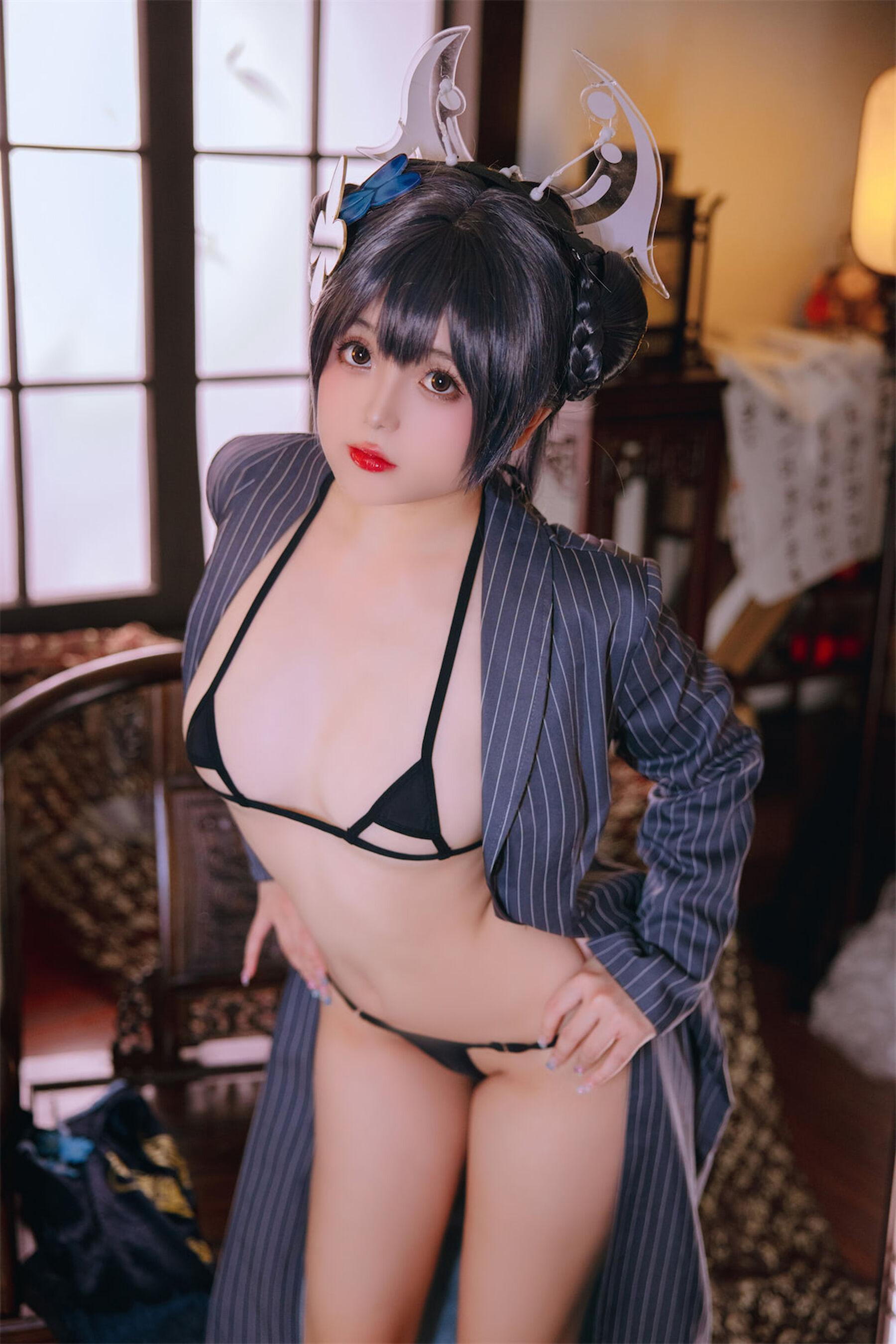 未分类性感写真 日奈_娇《碧蓝档案妃咲》(71)
