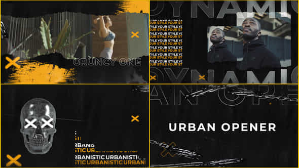 Dynamic Urban City - VideoHive 44639057