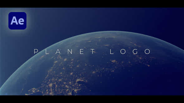 Earth Logo Opener - VideoHive 46936220