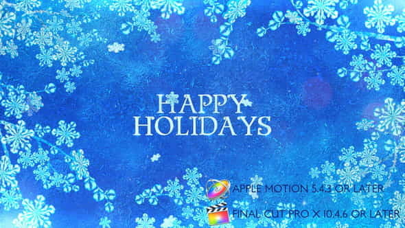 Winter Titles - Apple Motion - VideoHive 29302843