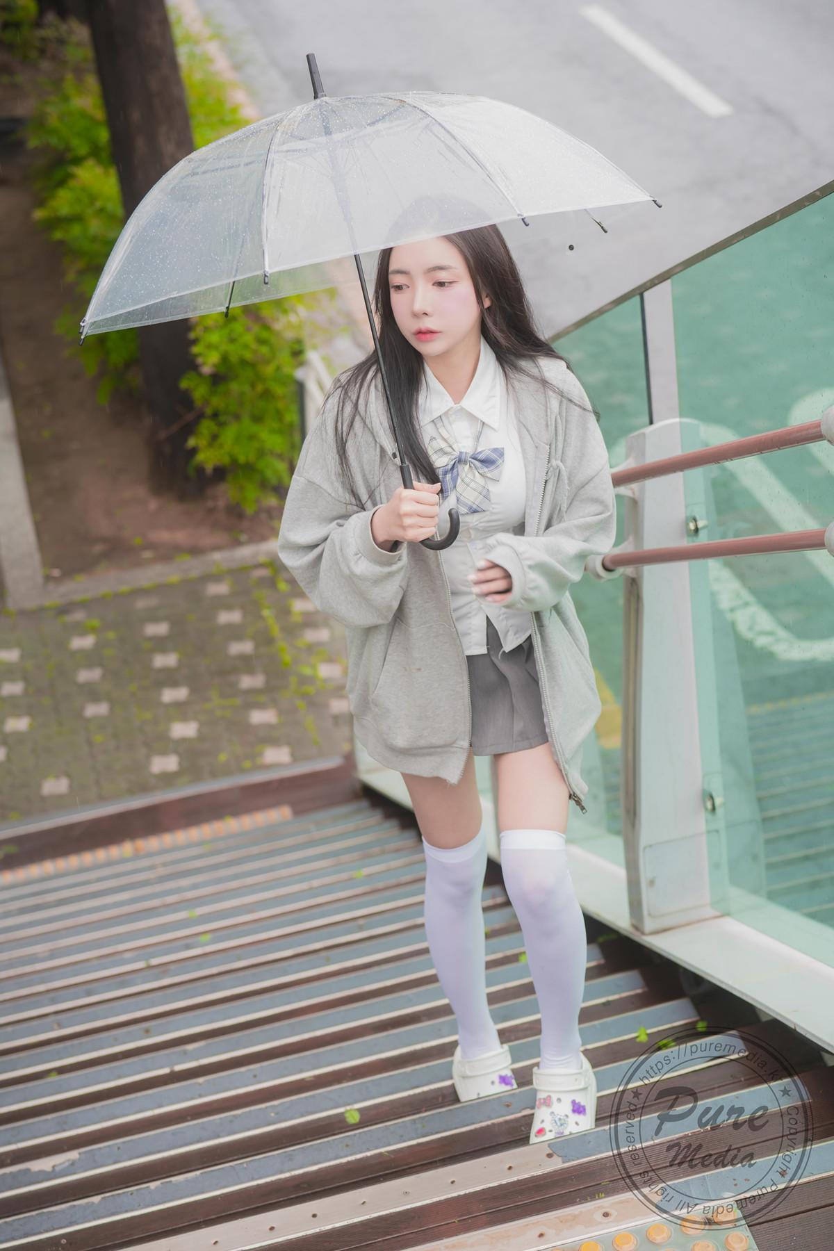 Mallang 말랑, PURE MEDIA Vol.288 ‘Moist Girl on Rainy Day’ Set.03(2)