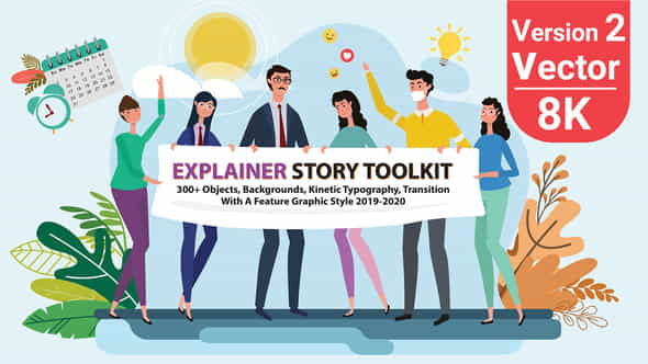 Story Maker Explainer Toolkit - VideoHive 25220783