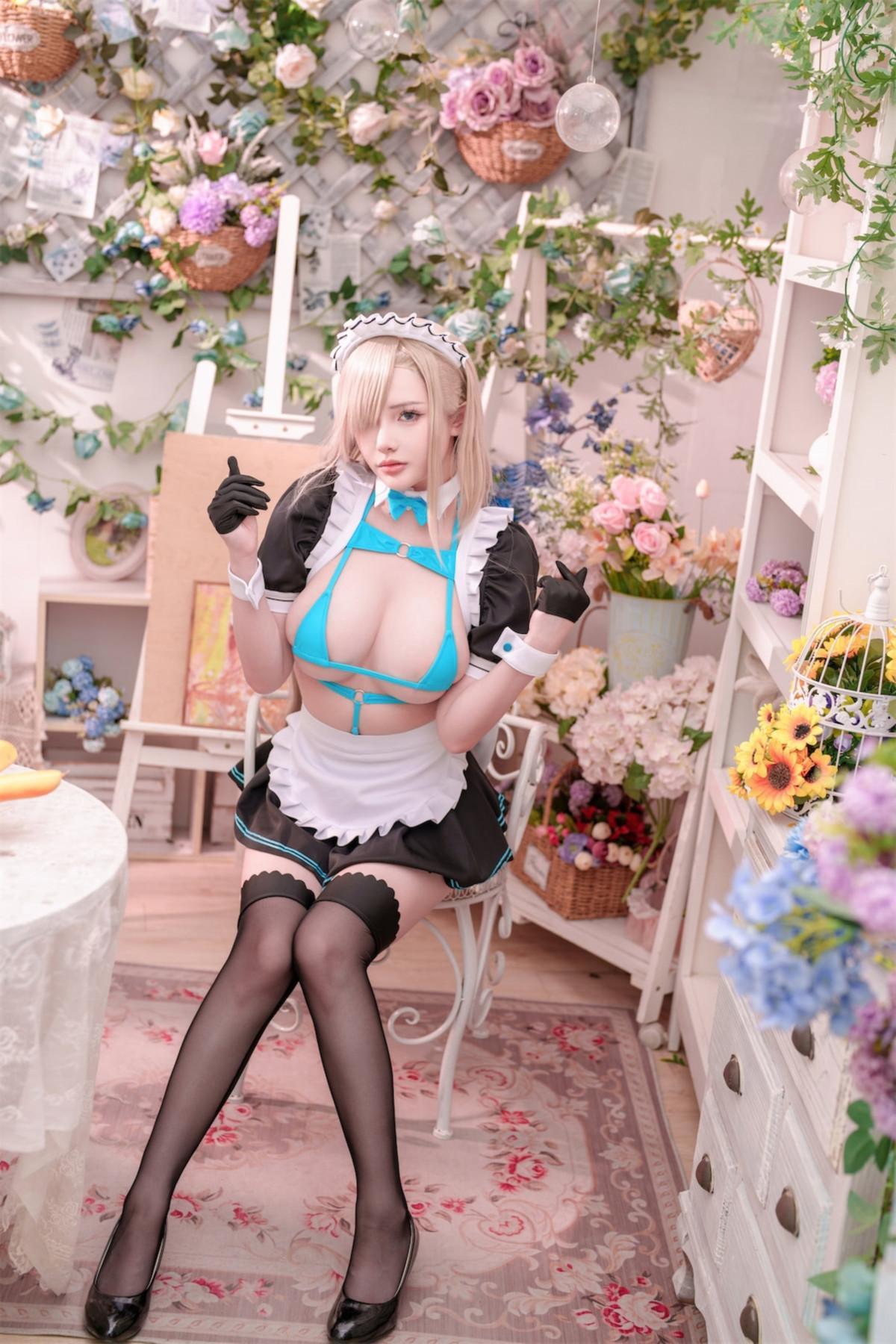 Cosplay 雯妹不讲道理 蔚蓝档案 一之濑明日奈1(19)