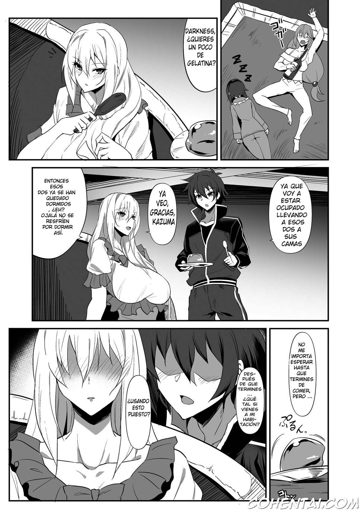 Darkness true LOVE (Kono Subarashii Sekai ni Syukufuku o!) xxx comics manga porno doujin hentai español sexo Darkness | Lalatina Dustiness Ford Kazuma Satou Kono Subarashii Sekai ni Syukufuku o! Sylvia