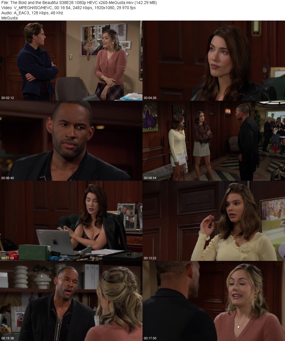 The Bold and the Beautiful S38E28 1080p HEVC x265-MeGusta