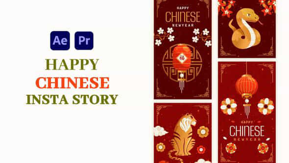 Happy Chinese New Year - VideoHive 55596495