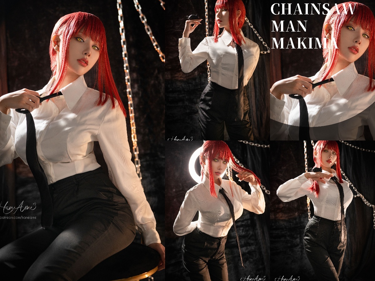 [Cosplay] Hane Ame 雨波 – Makima (Chainsaw Man)