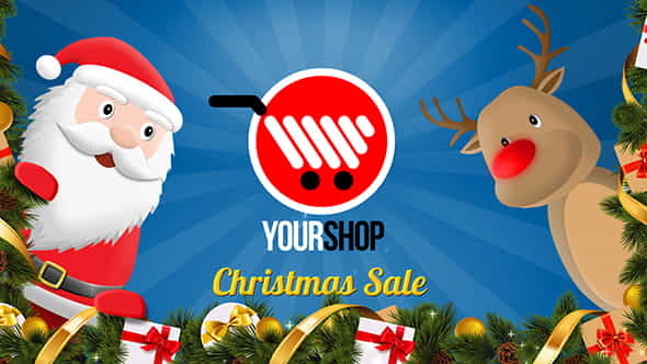 Christmas Commercial with - VideoHive 21034313