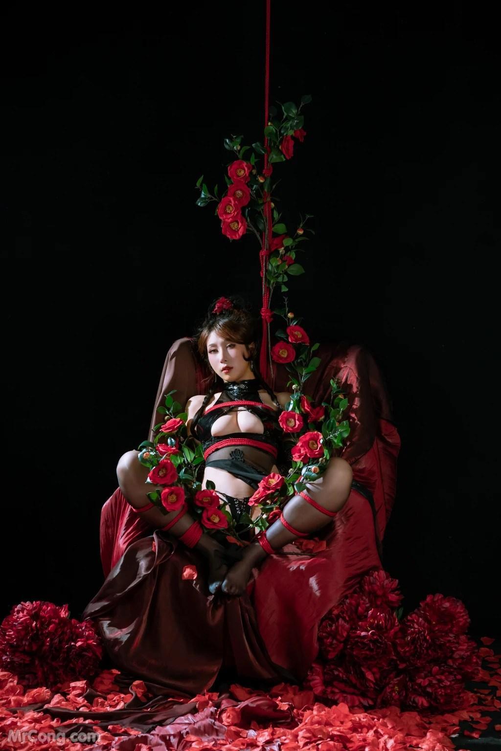 Coser@云溪溪 (Yunx1x1) Vol.060: 奶桃桃 月 (48 photos)(42)