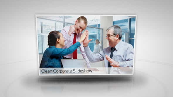 Clean Corporate Slideshow - VideoHive 4751573