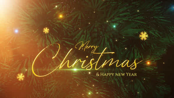 Xmas Tree Invitation - VideoHive 49597010