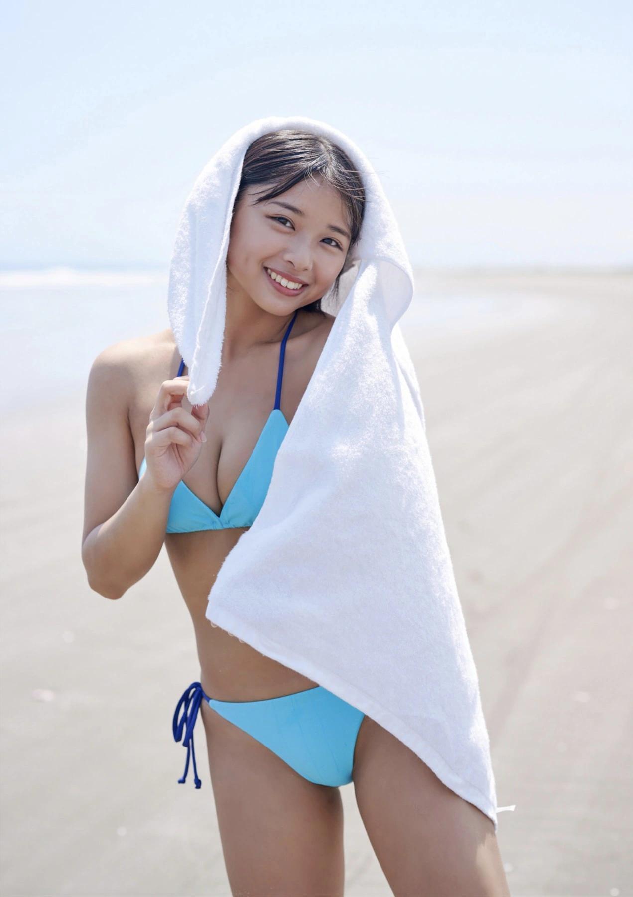 Miku Kuwajima 桑島海空, Dolce 写真集 「ラスト・サマー・ビキニ」 Set.01(21)