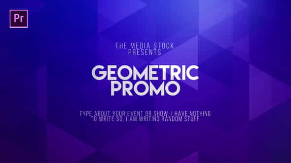 Geometric Promo - VideoHive 21693407
