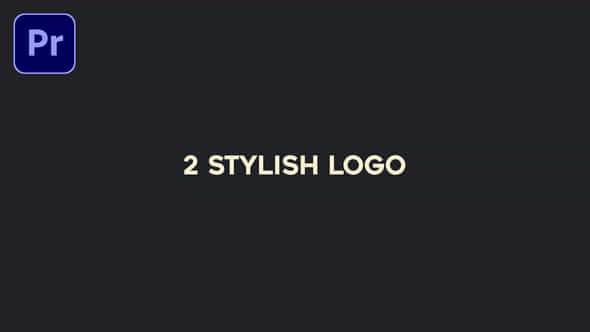 2 Stylish Logo - VideoHive 50883656