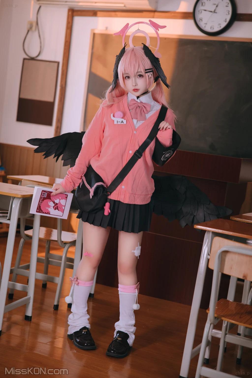 Coser@日奈娇: 下江小春JK (136 photos)(1)