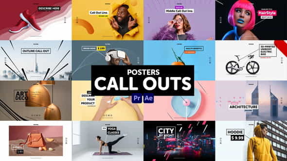 Posters Call Outs - VideoHive 31134741