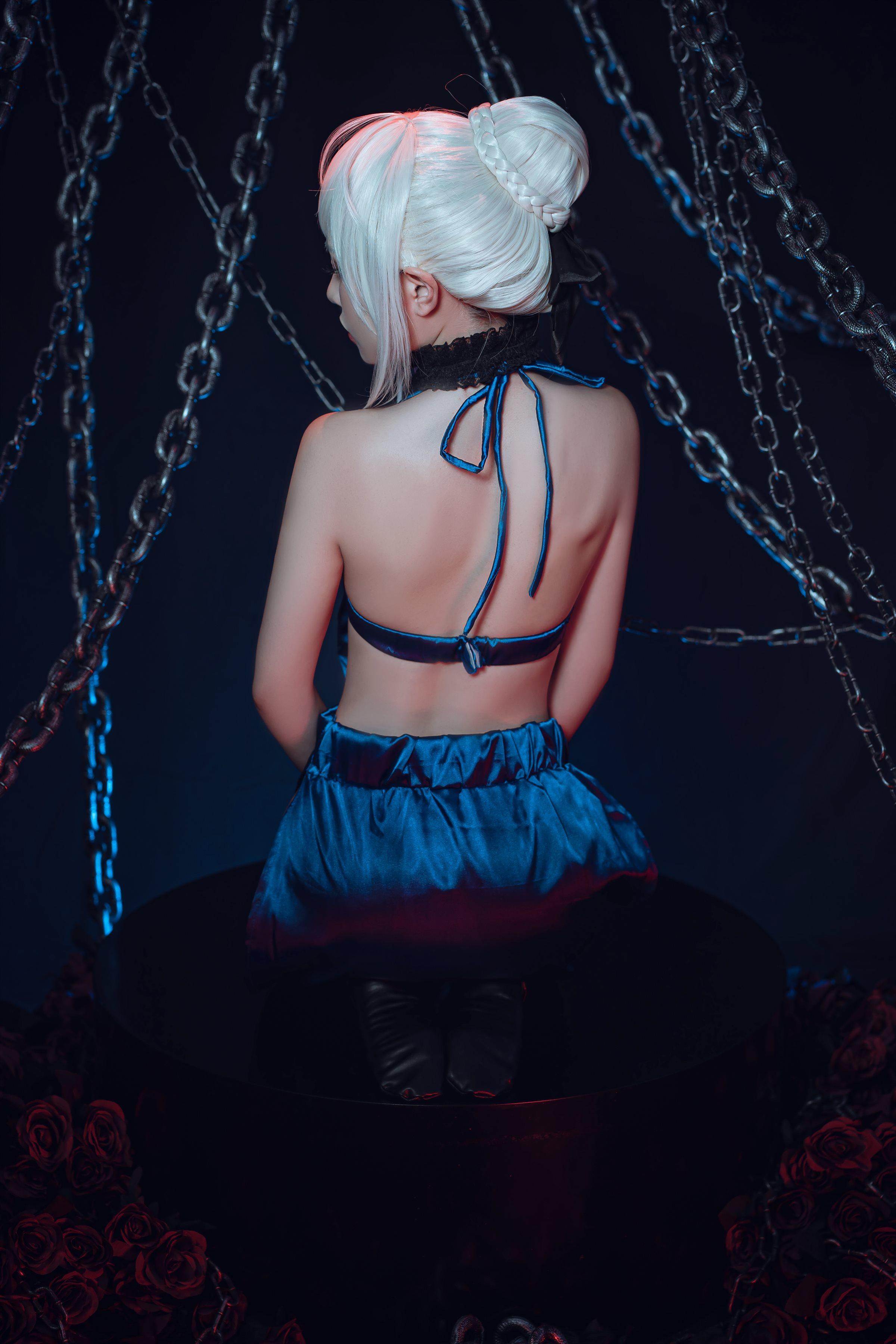 爆机少女喵小吉 Nekokoyoshi - 七月 Fate stay night 黑呆 - Saber Alter(37)