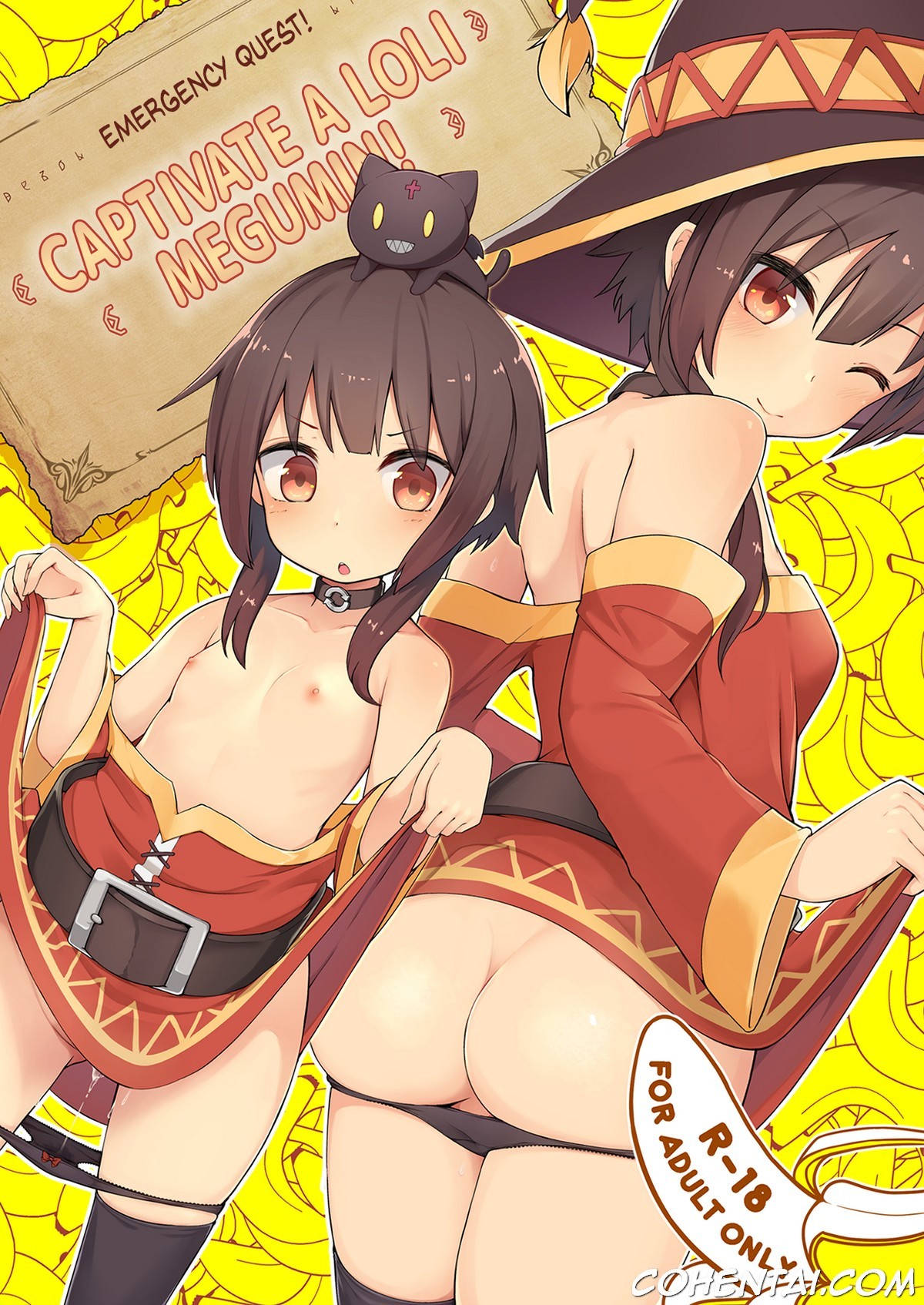 [Kinkyuu Quest] Lolikko Megumin o Kouryaku Seyo! (Kono Subarashii Sekai ni Syukufuku o!) xxx comics manga porno doujin hentai español sexo 