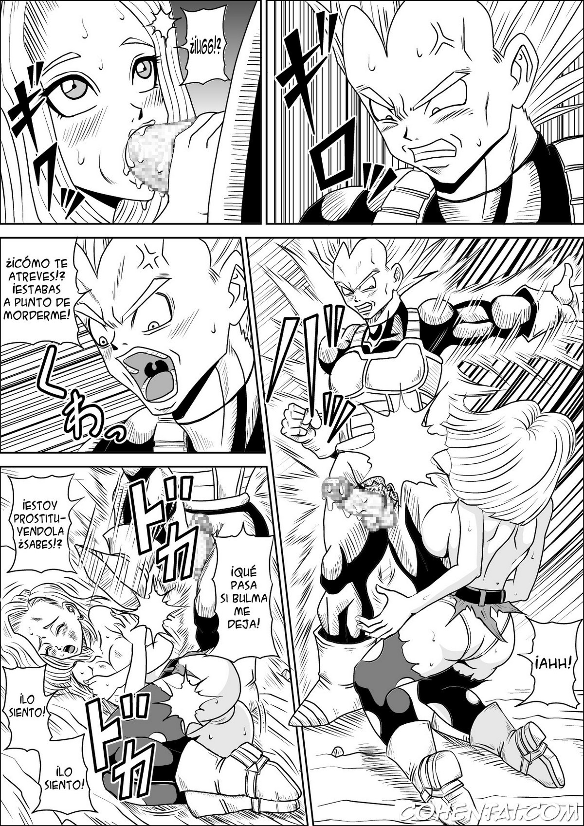 Full Bokko 18-gou! (Dragon Ball Z) xxx comics manga porno doujin hentai español sexo 