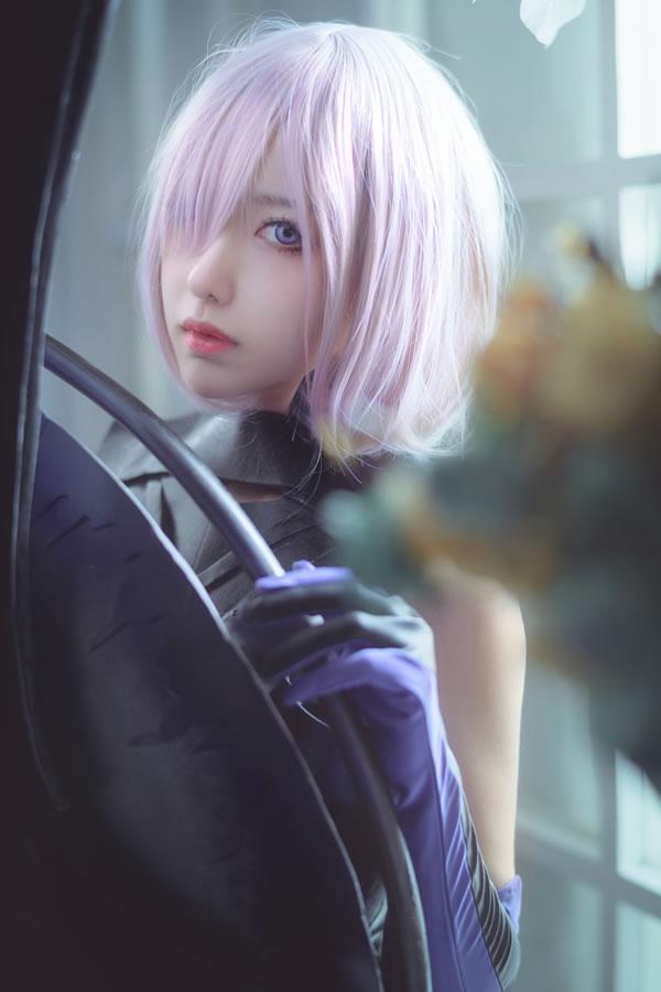 高颜值coser Shika小鹿鹿-玛修(4)