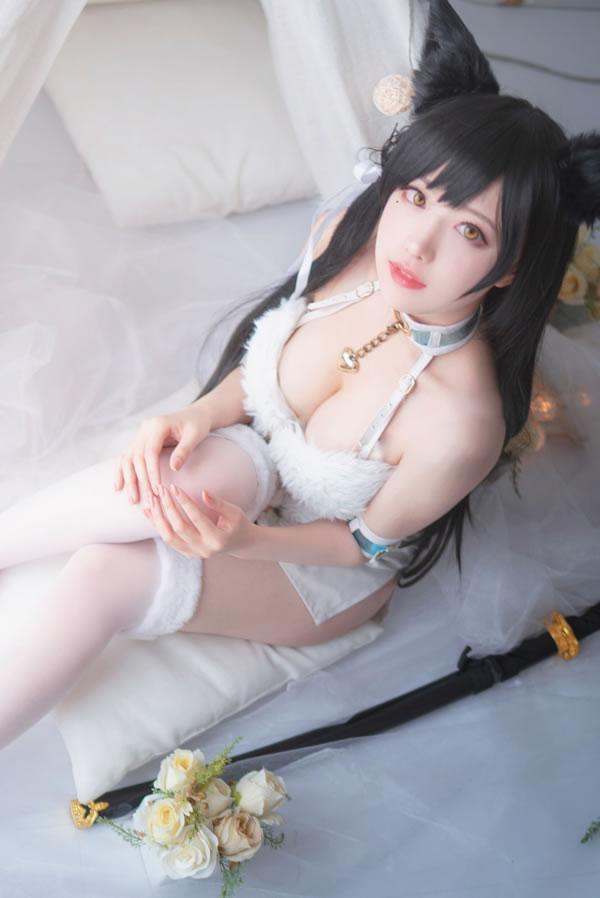 高颜值coser Shika小鹿鹿-k2 100+爱宕同人福利(25)