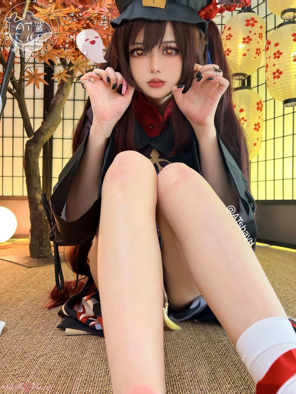 Coser@AT鲨: 原神 胡桃 (75 photos)(39)