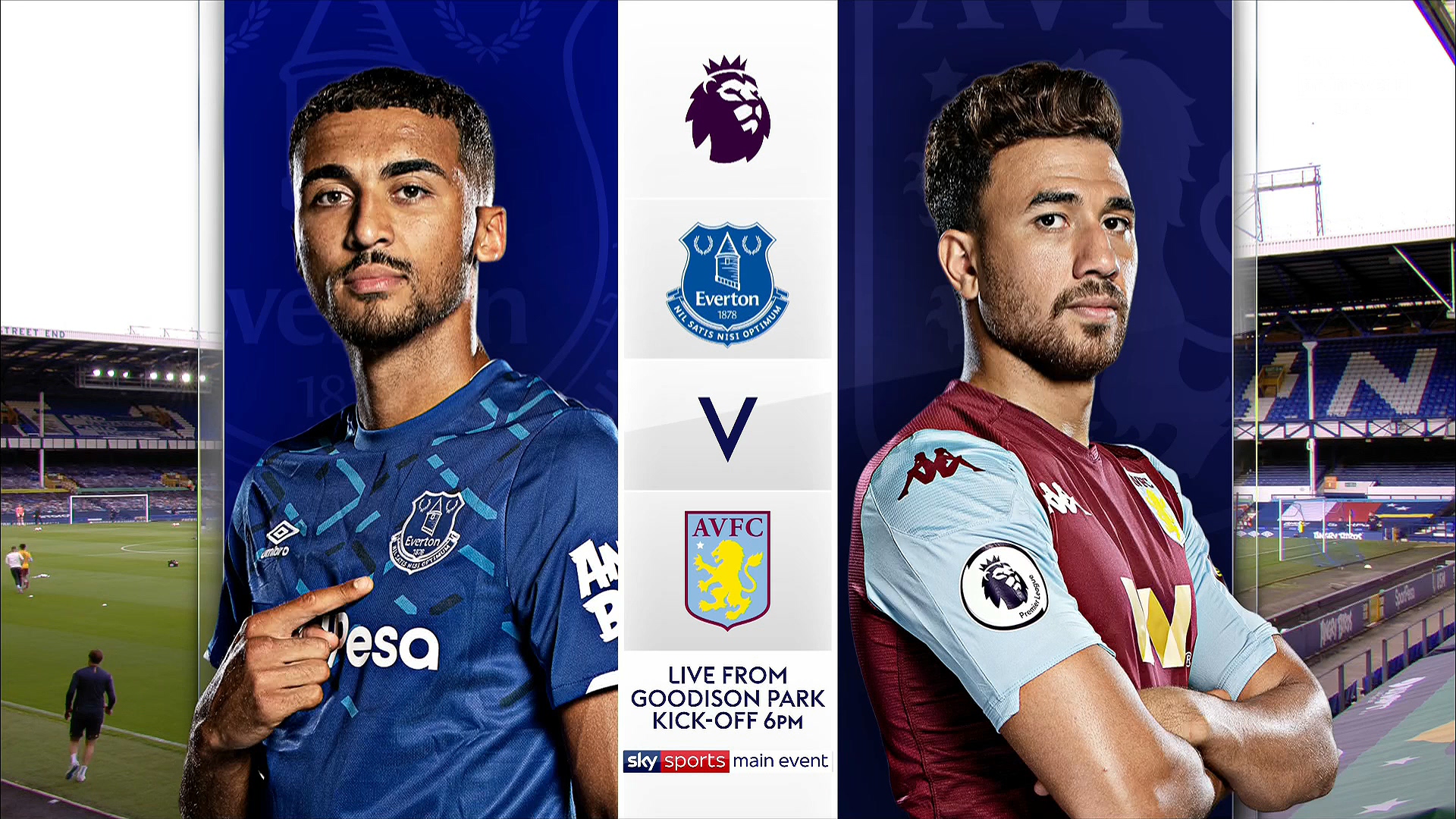 Futbol Epl 19 20 Matchday 36 Everton Vs Aston Villa 16 07 2020