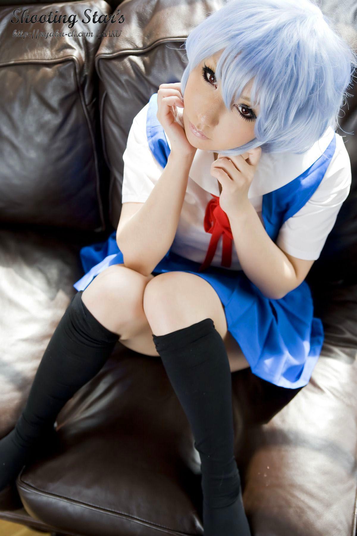 サク (绫香) 《Shinseiki Evangelion》Ayanami Rei [Shooting Star’s] 写真集(36)